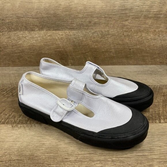 Vans Shoes - Vans White and Black Women's Sneakers